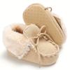 New Winter Baby Boots for Kids with Warm Soles, Infant Toddler Walking Shoes