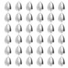 PATIKIL Fishing Lure Blade 0.7x0.6" 50pcs Willow Leaf Lure Making