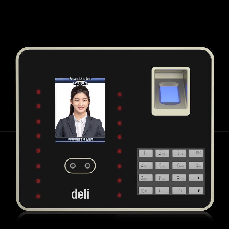 Deli Facial & Fingerprint Time Attendance Machine