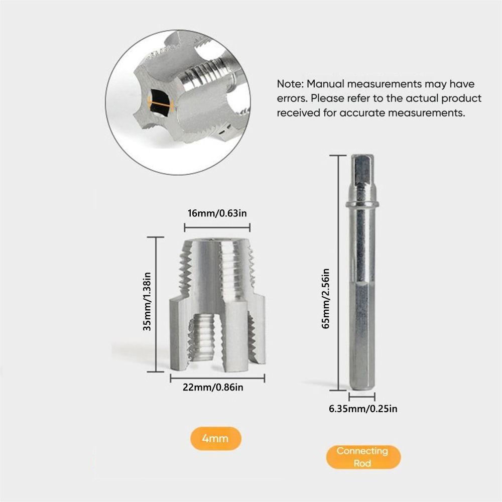 Universal Water Pipe Thread Opener Pvc Water Pipe Internal Thread Opener