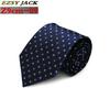 Business Dress Men'S Tie, High-End Silk Jacquard Tie 8Cm Striped Tie