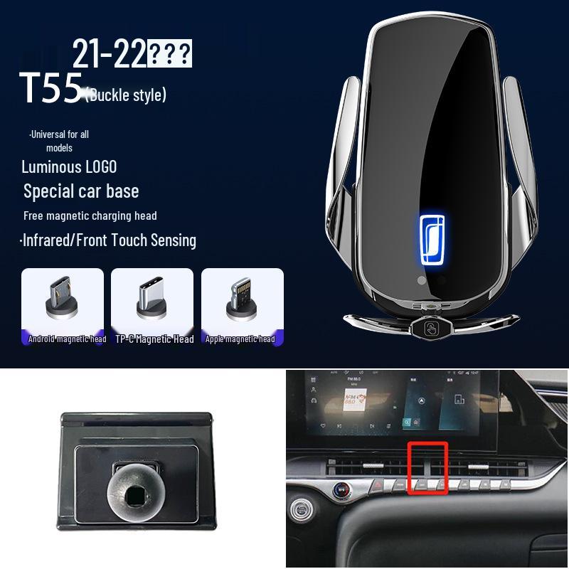 Magnetic Wireless Fast Charging Car Phone Holder for Besturn B50/B30/X40/T99/T55