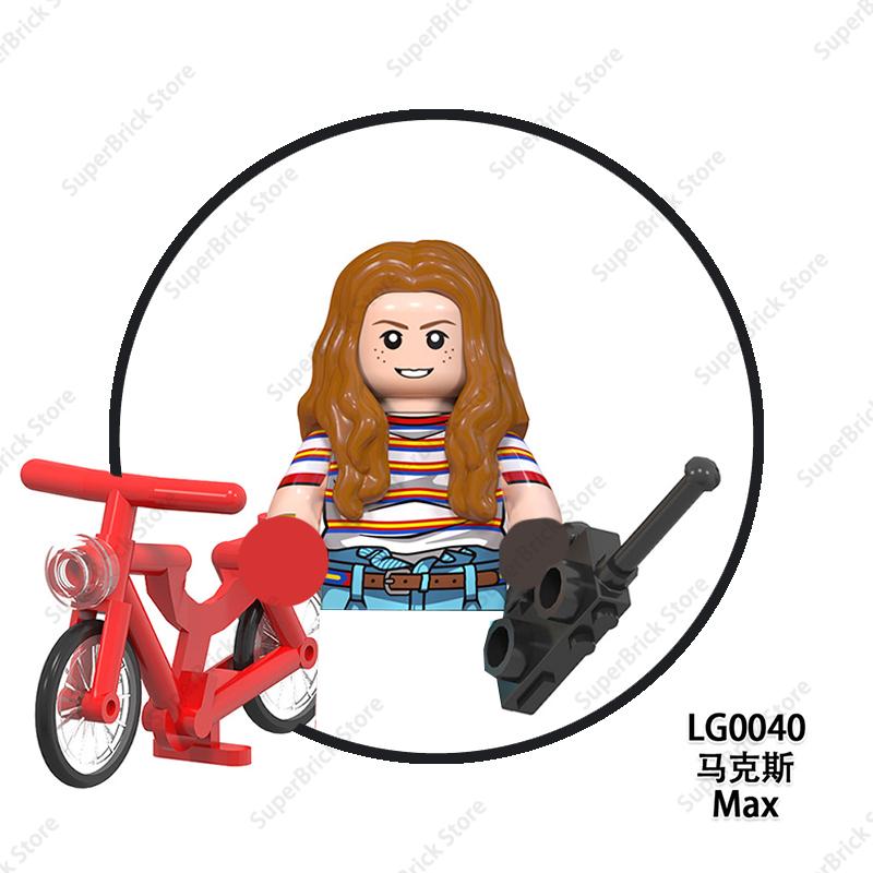 Montauk Upside Down World Building Blocks Demogorgon Vecna Eleven Mini Action Figures Bricks Model Movies Dolls Toys Kids Gift