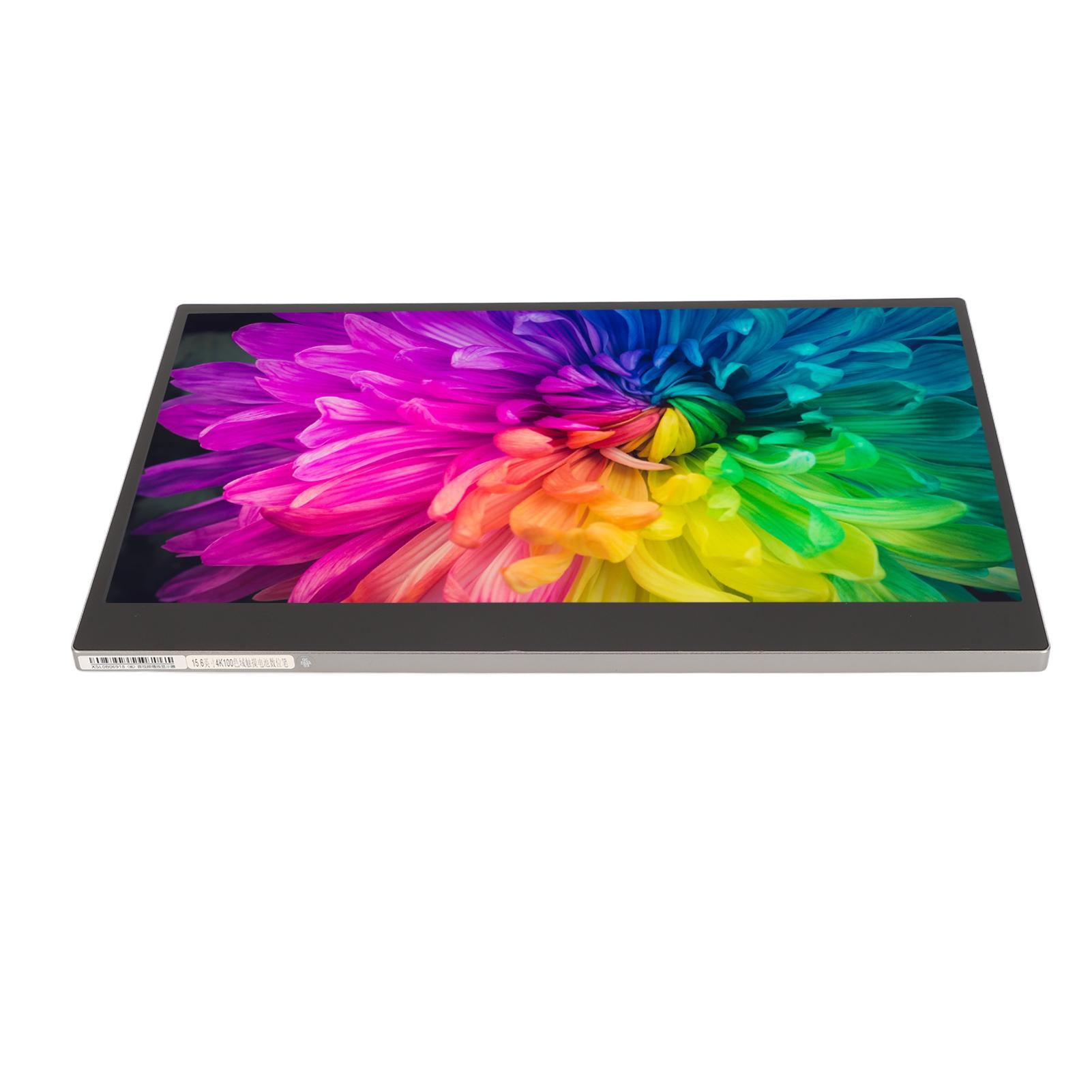 

15,6-дюймовый портативный монитор 4K Ultra HD с сенсорным экраном и 4096 уровнями чувствительности к нажатию US Plug