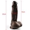 Soft Big Dildo RUNYU Realistic Fake Dick Penis Butt Plug Sex Toys for Woman Men Vagina Anal Massage