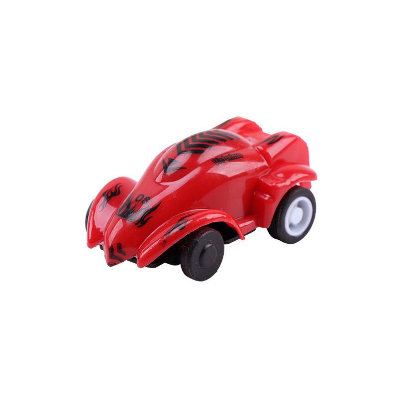 Colorful Racing Car Plastic Mini Racer Toy With Rebound Function For Kids Learning And Play