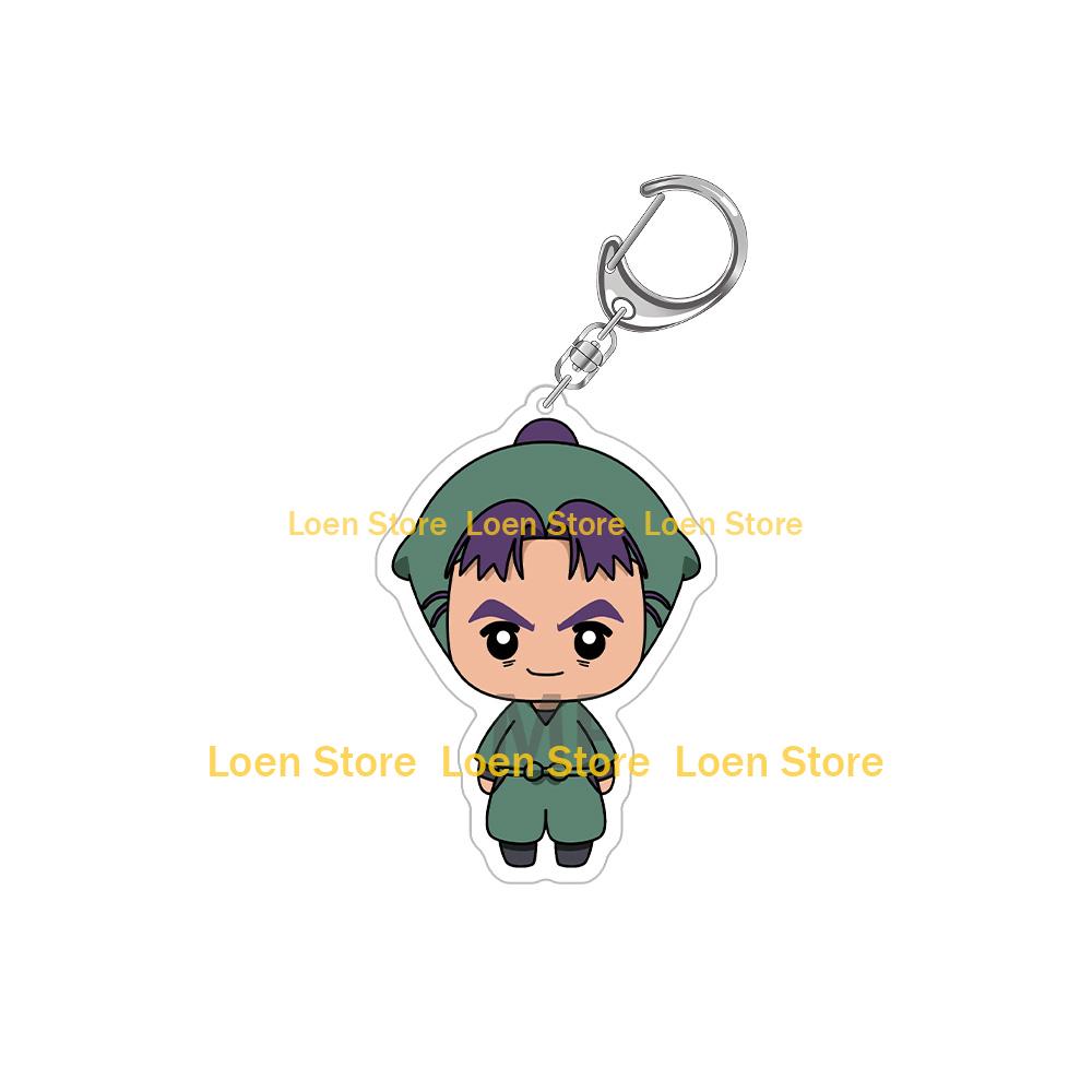 Nintama Rantarou Mascot Kirimaru Shinbei Kuroki Nanatsumatsu Tobe-sensei Doi-sensei Chibi Anime Acrylic keychain Bag pendant Toy