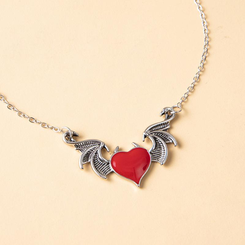 Women s Fashion Necklace Personalized Sweet Cool Necklace Gift One Size красный