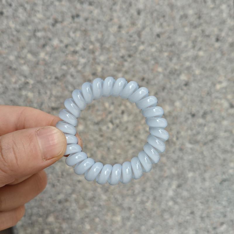 Candy-Colored Thick Bracelet-Style Hair Ring: Extra-Large Korean Rubber Band and Spring Headband Ornament