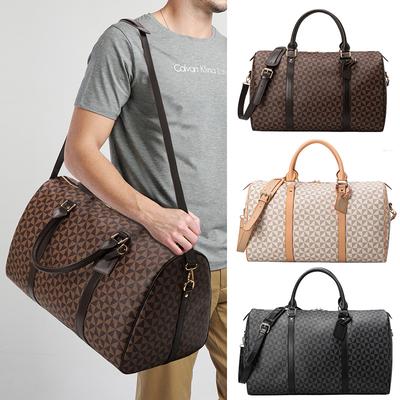 Excursion Bag New Style of Men and Women's Large Capacity Business Trip Duffel Bag Printed Boston Bag Handbag Crossbody