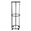 Ball Storage Basket with Wheels Silent Universal Casters Storage Rack Multi Sport Ball Holder For Home Gym School