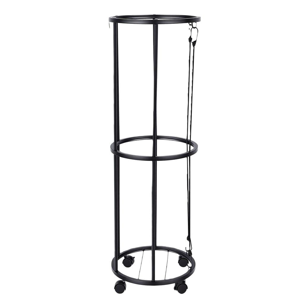 Ball Storage Basket with Wheels Silent Universal Casters Storage Rack Multi Sport Ball Holder For Home Gym School