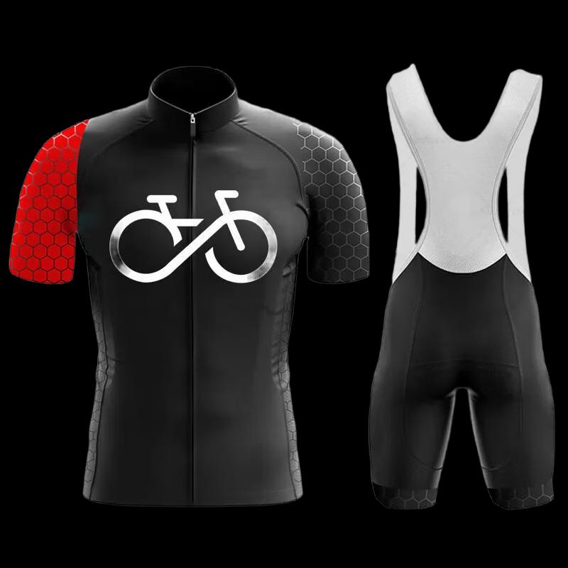 Li Shi Unisex Short Sleeve Cycling Suit