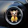 Lovely Cartoon Cat Dog Car Perfume Auto Air Freshener Diffuser Outlet Vent Perfume Clips Air Aroma Diffuser Lasting Aromatherapy