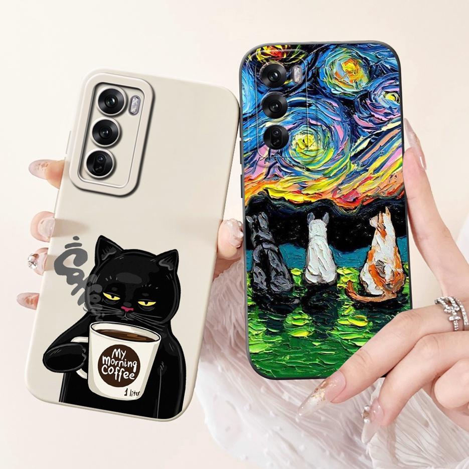 Per Custodia Oppo Reno12 Pro 5G CPH2629 Carina Moda Cartone Animato Cover Morbide Custodie in Silicone Per Oppo Reno 12 Pro Reno12 5G CPH2625 Paraurti