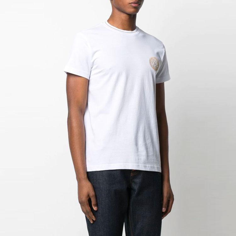 VERSACE JEANS COUTURE SS21 T Shirt Men's White B3GWA7TF-30319-K41