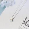 New Beautiful Colorful Temperament Fashion 925 Sterling Silver Jewelry Exquisite Giraffe Clavicle Chain Pendant Necklaces XL121