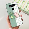 For LG V40 ThinQ Case Cover For LG V35 V35+ ThinQ Soft TPU Silicone Cases Fashion Flower Cute Pattern Funda For LGV40 ThinQ Capa