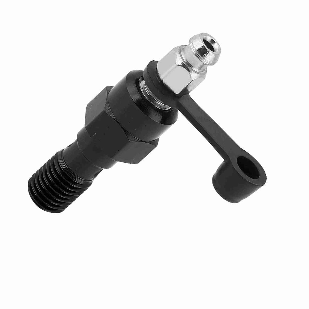 M10x1.0mm Motorcycle Brake Master Caliper Bleed Screw Nipple Banjo Dust Black