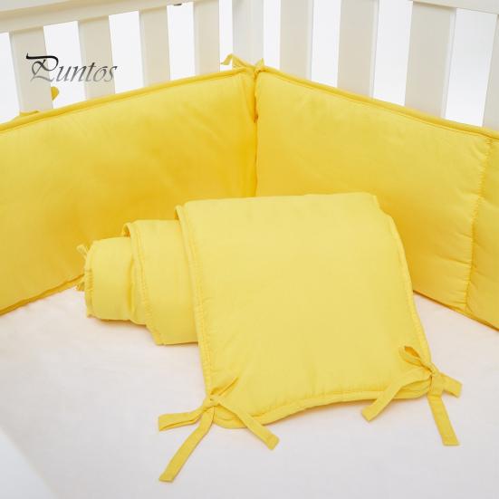 4 Pcs Bed Fence Breathable Mesh Liner Anti-Collision Cushioned Pads Easy To Install Soft Padding for Sides Padded Covers