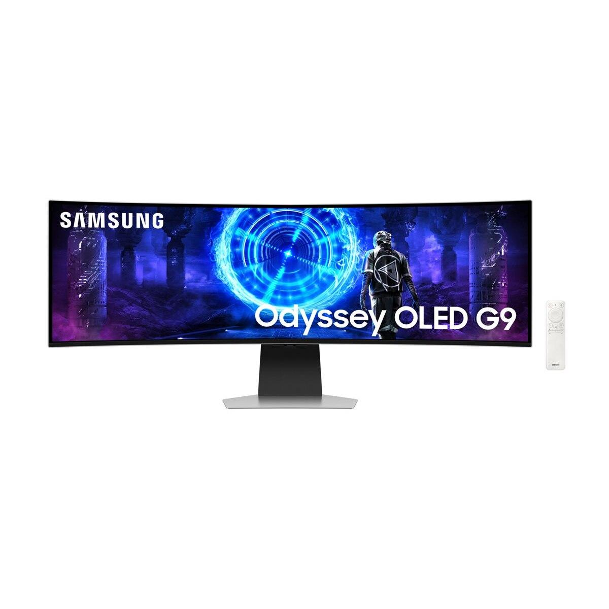 Samsung G95SD Gaming-Monitor 5120x1440 240Hz Silber silber