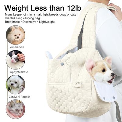 Pet Carrier Backpack, Pet Front Cat Dog Carrier Backpack Travel Bag, Safety Strap Camping Hiking Traveling