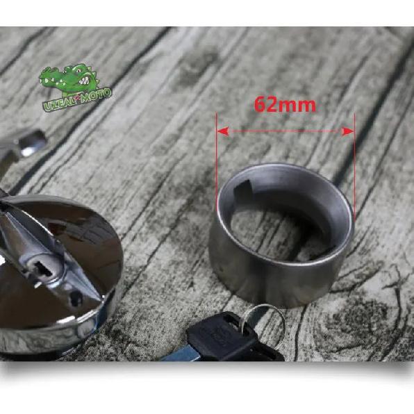 Vintage Motorcycle Customized Fuel Tank Cover Oil Cap Classic Lock Tank Port For GN125 MASH125 MASH250 MUTT125 GV300S