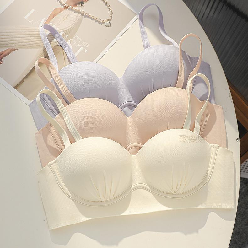 New soft support lift upper support underwear women's small breasts gather and show large bra, seamless comfortable and beautiful back chest