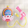 Cartoon Pull-Out Backpack Water Squirter for Kids Large Capacity Spray Toy for Summer Beach Pool Play Fun Outdoor Splash Game for Boy Girls
