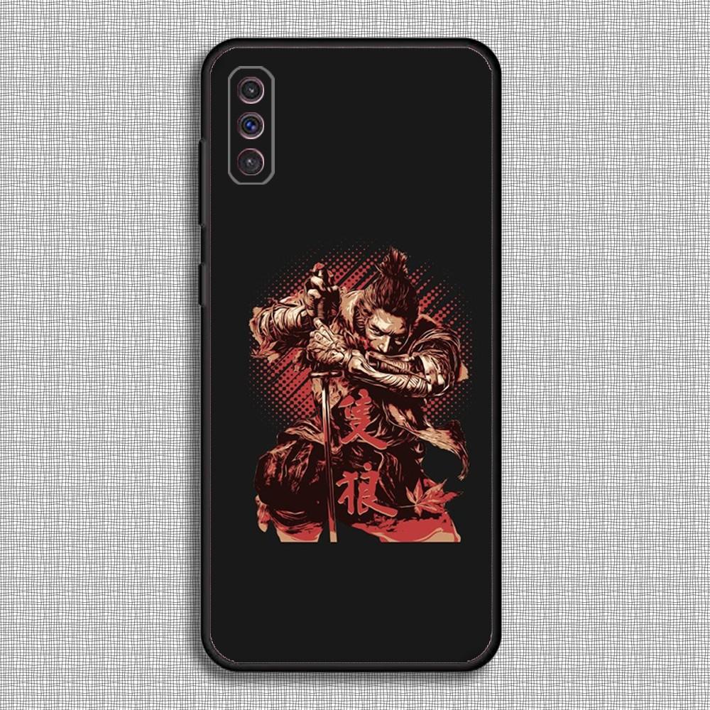 S-Sekiro Shadows Die Twice Phone Case For Samsung S23,23,22,30,21,10,9,Note20 Ultra,Lite,Ultra,5G,Plus,FE,Black Soft Case