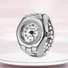 Mini Vintage Anello Orologio Rotondo Creativo Quarzo Orologi Moda Coppia Orologi Accessori