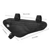 Bicycles Frame Bag Front Tube Bag Cyclings Pouches for Mountain Bikes