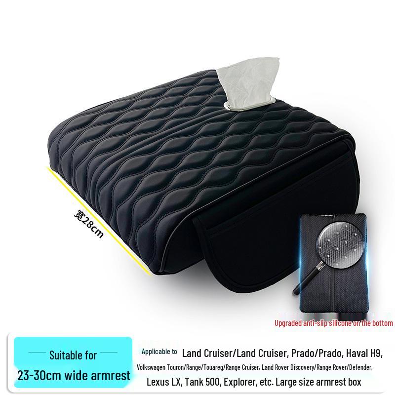 Memory Foam Armrest Riser Pad for Tank 300/500 - Wide, Thick Car Center Pillow