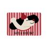 Household Cartoon Floor Mat Small Dog Cute Carpet Bathroom Non-slip Absorbent Foot Mat Toilet Thickened Cushion