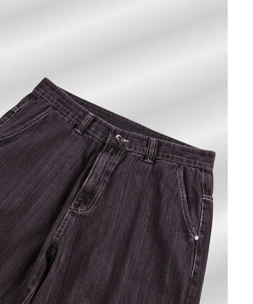 PARADIGMFILM [Ep.01] Dyed Herringbone Double Knee Pants (Burgundy)