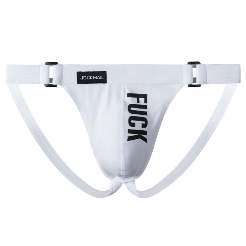 Sospensori JOCKMAIL Cotone Fibbia Decorativa Stampa Lettere Vita Bassa Sexy Perizoma da Uomo Intimo Semplice Quotidiano Casual Vita Bassa Mutande Sportive