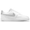 Nike  Court Vision Low White Metallic Silver Women Sneakers CD5434-111