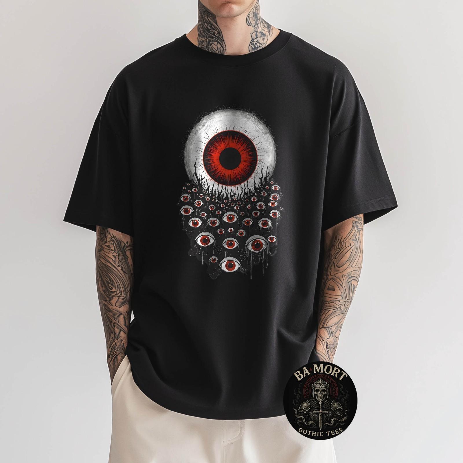 All Seeing Eyes Visual Paranoia T-Shirt S разноцветный