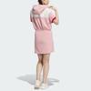 Adidas Disney HdL Colorblock Hooded Short Sleeve Dress Women Dress Miracle-Purple Pink JP1437