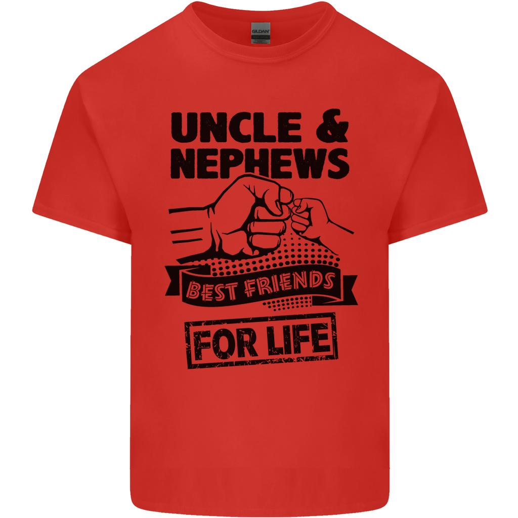 Uncle Nephews Best Friends Day Funny Unisexs Light Cotton TShirt