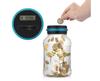 Digital Piggy Bank Counter Automatic Coin Counting Jar Money Saving Box Coin Saving Pot Container (1.8L)