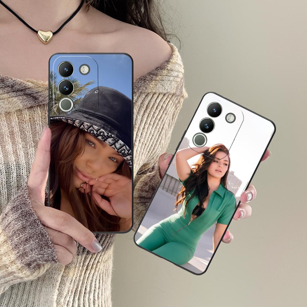 Oana Gergory Mobile Phone Case for VIVO V60 V50 V40 V30 V29 V27 V25 V23 Pro Lite 5G Colorful Printing Cover Luxury Cover Pretty