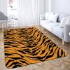 Animal Skin Pattern Leopard Print Carpet Home Bedroom Floor Decor Large Size Mat Non-slip Coffee Table Area Rug Bathroom Doormat