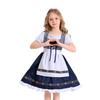 Abito Tradizionale Bavarese da Bambina Costume Oktoberfest Vestito Folk Tedesco per Bambini Abito da Esibizione per Bambini con Grembiule e Dettagli Ricamati
