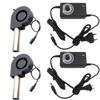 BBQ Air Blower Portable BBQ Fan Air Blower Handheld Barbecue Fan US/EU Plug