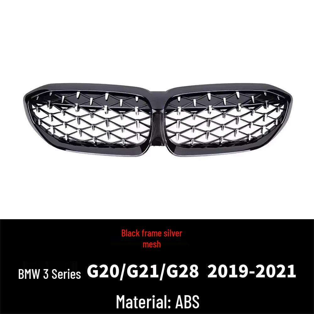 BMW 3 Series G20/G21/G28 2019-2022 Double Kidney Grille