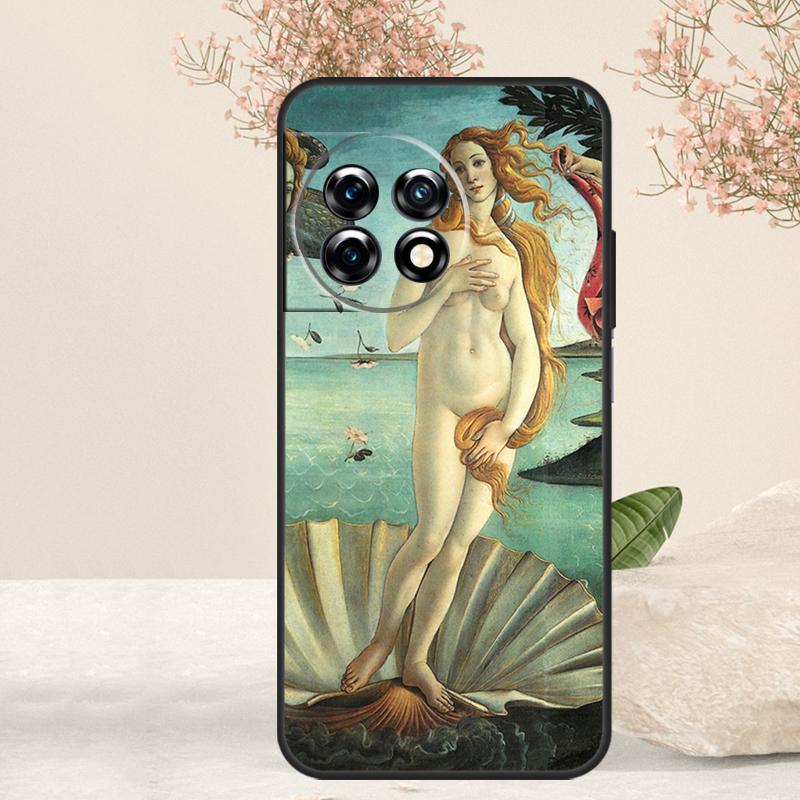 Art Paintings The Birth Of Venus Case For OnePlus 15 R 13T 13 13R 12 12R 11 10R 10T 10 Pro Nord 5 CE 4 2 3 Lite N20 N30 Cover