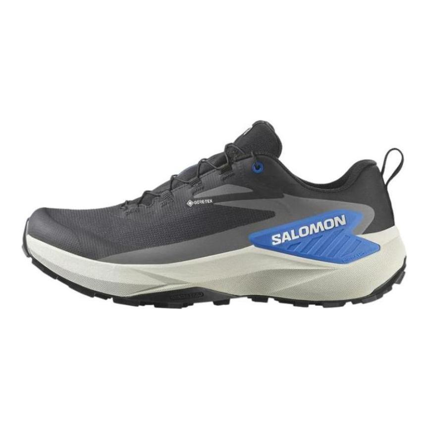 SALOMON GENESIS Verschleißfest Und Wasserdicht Niedrig geschnitten Trailrunning Freizeit Laufschuhe Herren Schwarz Sneaker 478078