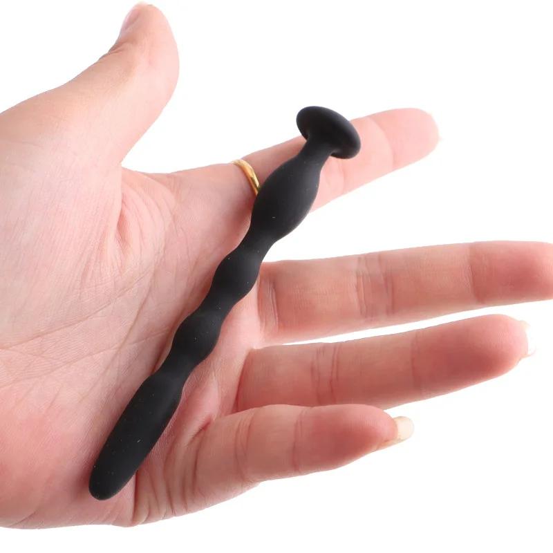 20CM Silicone Anal Beads Prostate Stimulator Ball Butt Plug Anal Plug 18+ Adult Women Men Couple Flirt Gay Erotic SM Sex Toys