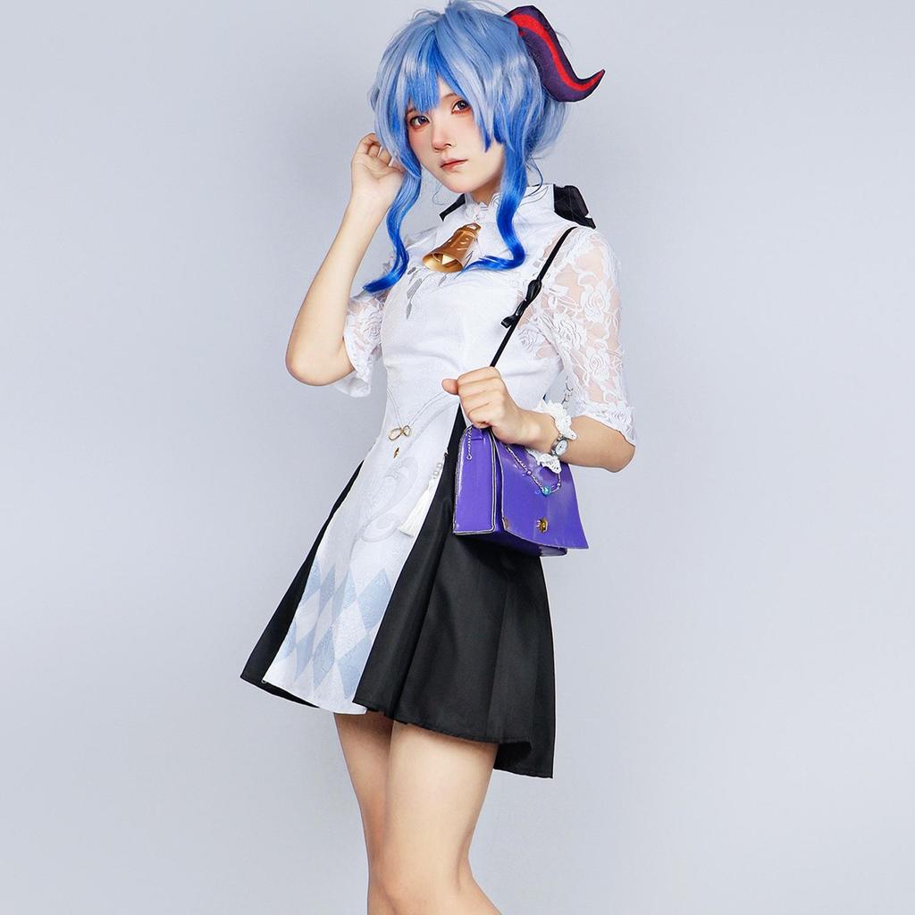 Ganyu & Shenhe Cosplay Costume - Fog City X Genshin Heytea Anime Design for Women